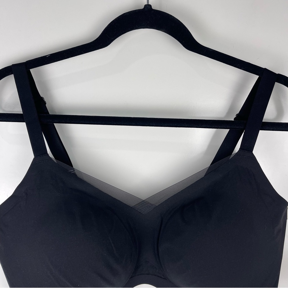 Honeylove CrossOver Bra Black Size 42 C/D 2X Wireless Comfort Bra NEW - Picture 3 of 9